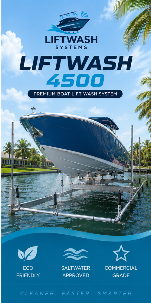 LiftWash Boat Lift Rinse System